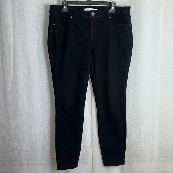 LC Lauren Conrad Denim - Lauren Conrad 16 Super Skinny Black Stretch Jeans
